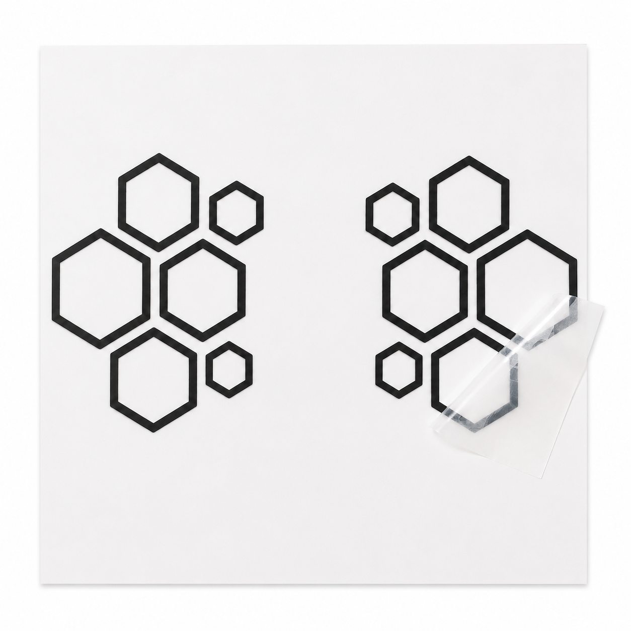 Geometrisches Waben-Akzentset für Fahrzeuge – 12-teilig | ab 19,99€