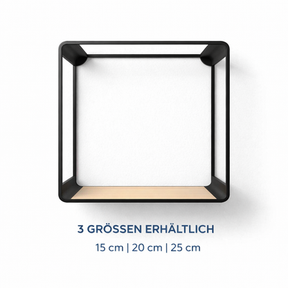 Modernes Wandregal quadratisch – 3D-gedrucktes Designregal | ab 19,90€