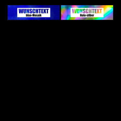 Aufkleber "WUNSCHTEXT" Waben | Effektfolie | ab 8,99€