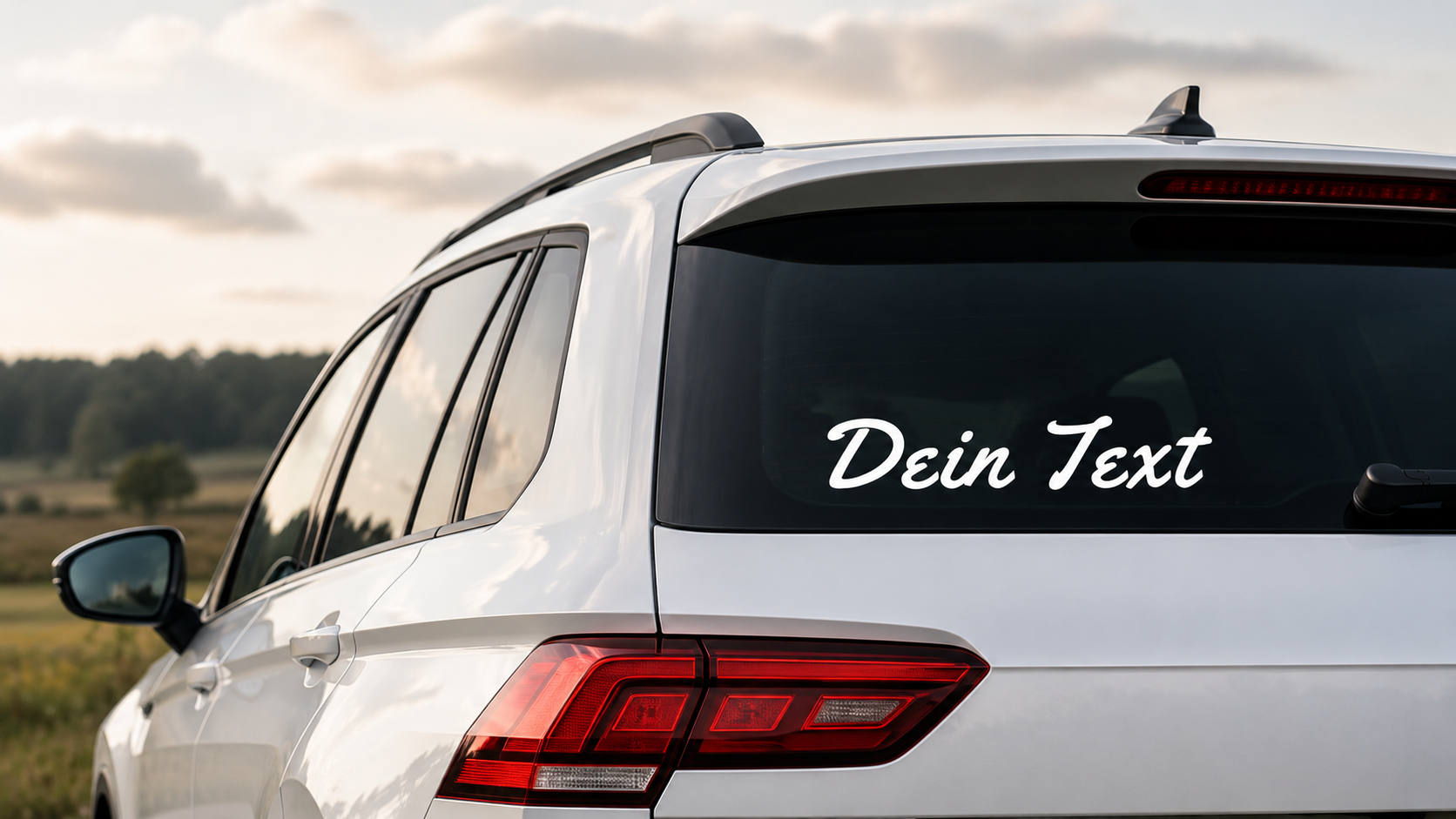 Wunschtextaufkleber für PKW