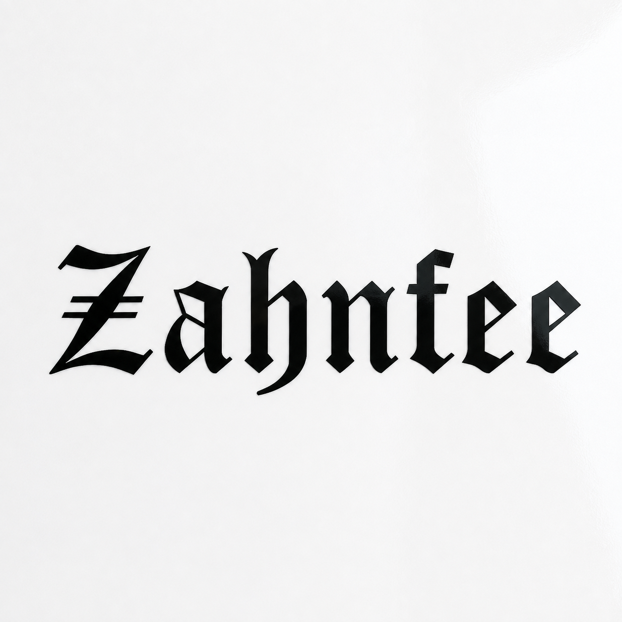 ZAHNFEE Schriftzug-Aufkleber | 15–60 cm | ab 5,99€