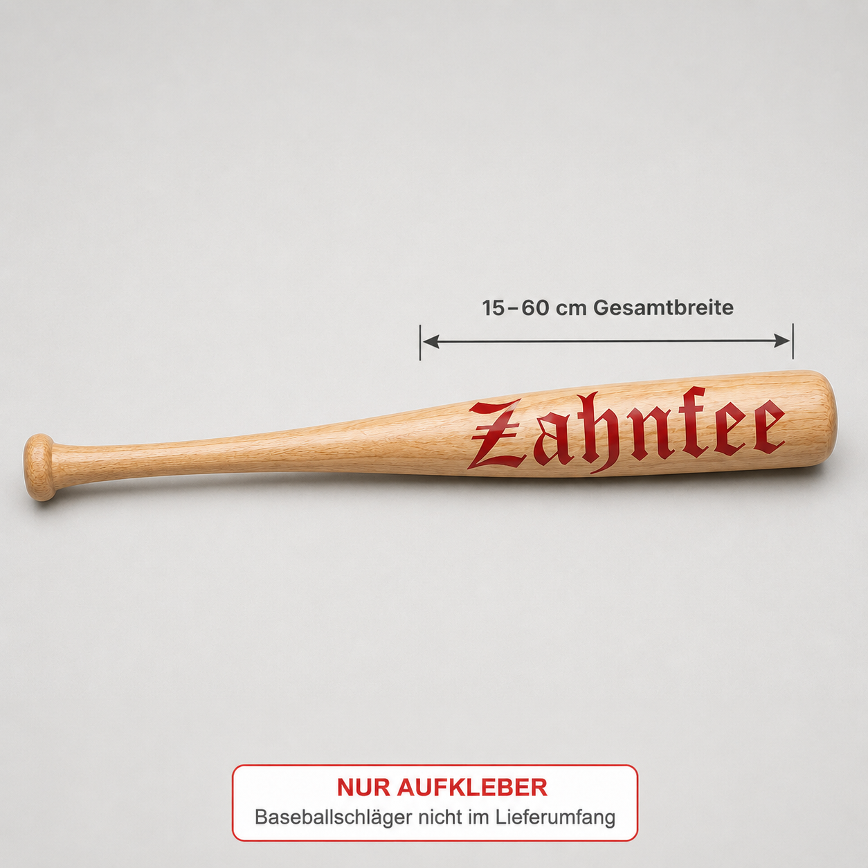 ZAHNFEE Schriftzug-Aufkleber | 15–60 cm | ab 5,99€