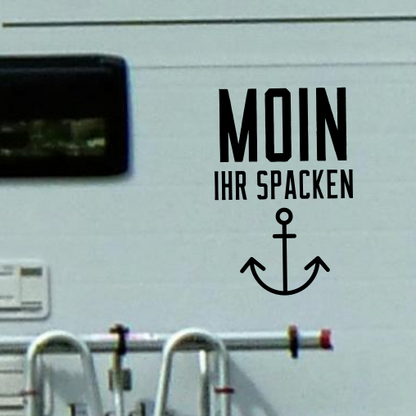 Aufkleber “MOIN IHR SPACKEN” | ab 9,99€