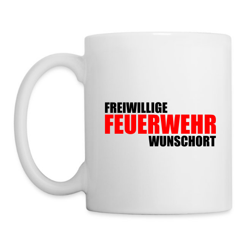 Keramiktasse “FREIWILLIGE FEUERWEHR” Wunschort | ab 12,99€