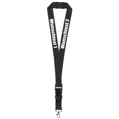 Lanyard/Schlüsselband "WUNSCHTEXT" | ab 9,99€
